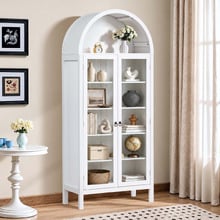 Vanessa Arched Display Cabinet